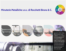 Tablet Screenshot of minuterie-metalliche.it